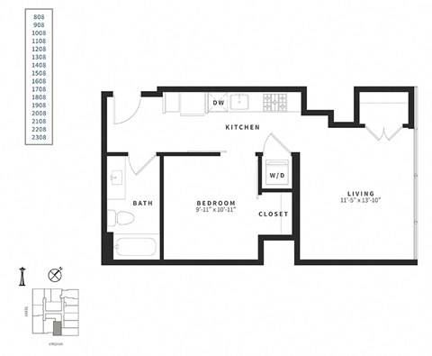 a floor plan of a house
